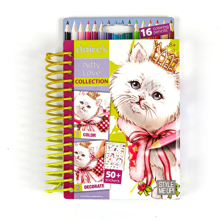 Buku Sketsa - Buku Spiral Kucing Lucu